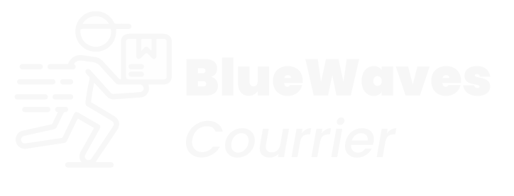  Blue Waves Courrier  Logo